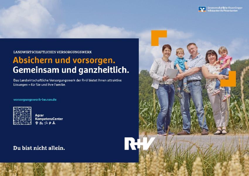 Die Zukunft sichern: Betriebliche Altersversorgung in der Landwirtschaft mit R+V