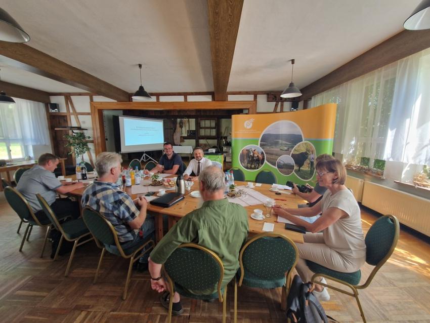Erntepressekonferenz im Wartburgkreis mit Landrat Dr. Michael Brodführer