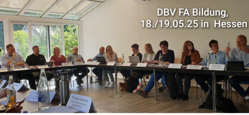 DBV-Fachausschuss Berufsbildung und Bildungspolitik tagte