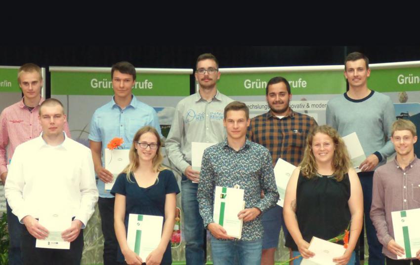 Zeugnisübergabe in Gera