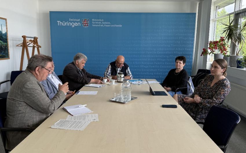 Landsenioren diskutieren mit Ministerin über Gesundheitspolitik