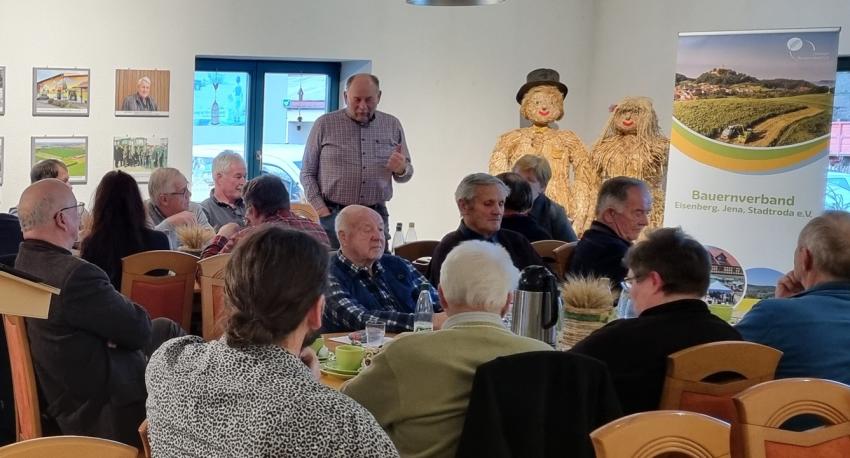 Bauernverband Eisenberg, Jena, Stadtroda traf sich zur Mitgliederversammlung