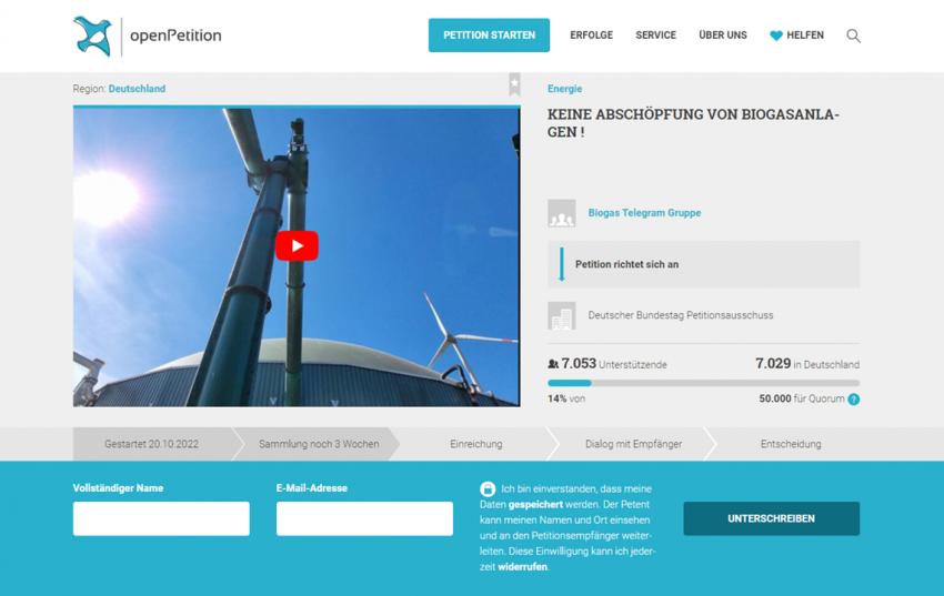Strompreisabschöpfung – Argumente für Bundestagsabgeordnete sowie Onlinepetition bis 25. Oktober
