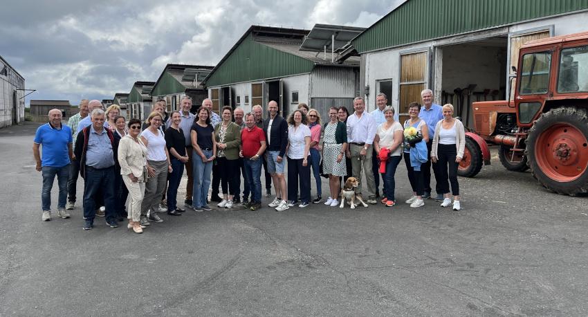 Exkursion der Präsidentenkonferenz des Bayerischen Bauernverbandes in Thüringen