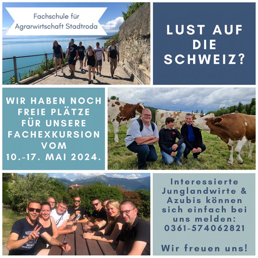 Fachexkursion in die Schweiz